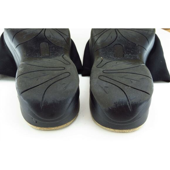 Great Northwest Sz 9 M Black Slide Fabric Women Sandals Sheryl - Picture 6 of 7